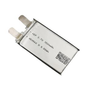 China High Power 1500mAh 3.7V 25C Lithium Ion Polymer Battery factory