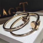 C luxury just nail bracelet 18k gold white gold yellow gold rose gold bracelet