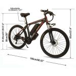 Disc Brake 29 Inch Electric Bicycle , 13Ah Smlro C6 Electric Bike