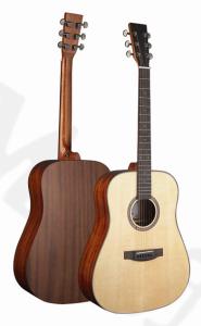 China 41inch OEM solidwood vintage acoustic guitar/western guitar steel string Optional color- TP-AG55 factory