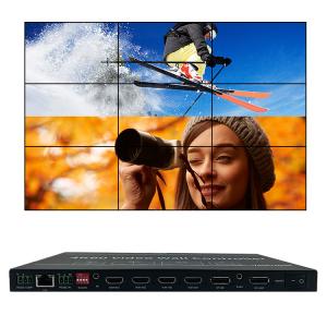 4K60 Video Wall Controller with Full Screen Rotation and Infrared Remote Control