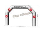 Outdoor Durable Oxford Event White Inflatable Arches For Promotion Or Advertisin