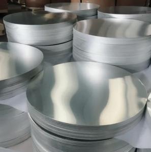 China 1050 1060 1100 3003 1070 8011 Round Aluminum Circle Plate 0.15mm-500mm Customized for Cookwares factory