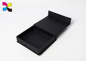 China Book Shaped Printed Gift Boxes With Black White Color Matt Lamination Hot Stamping factory