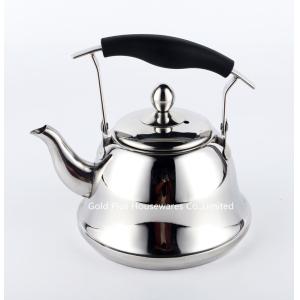 China 1L,1.5L.2L,3L Antique bell pot cooking whistling tea kettle stainless steel reinforced type quick boiling kettle factory