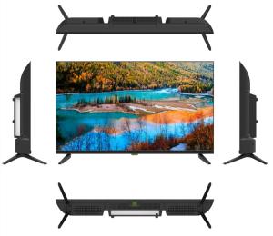 China 75 Inch Smart LED TV Support Wifi High Definition With Metal Housing factory