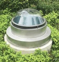 China Polycarbonate RV Skylight Dome Replacement Transparent Round Skylight Dome factory