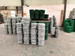 Bulk Packing Galvanised Single Strand Barbed Fencing Wire 12x12