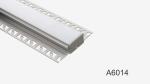 Trimless Wall Mounted Aluminum Profile For LED Strip Light