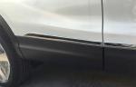 Nissan Qashqai 2015 2016 Auto Body Trim Parts , Chromed Side Door Molding