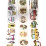 Colorful Wholesale Custom Printed Washi Tape Holder Cute Animal Design Adhesive