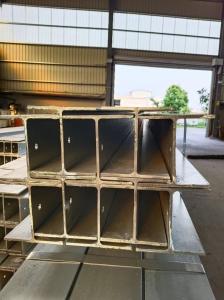 China Aisi Standard Galvanized Steel H Beam Retaining Wall With Excellent Weather Resistance factory