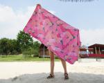 Lightweight Microfiber Beach Towel Digital Printed / Transfer Printed