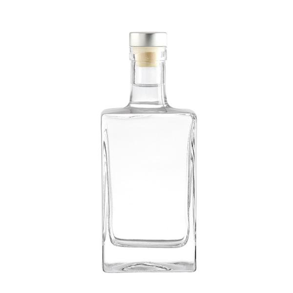 380ml Flint Rum Wine Vodka Spirits Alcoholic Liquor Bottle with Customize