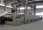 Tension Free Textile Stenter Finishing Machine Gas Heated / Full Inverter