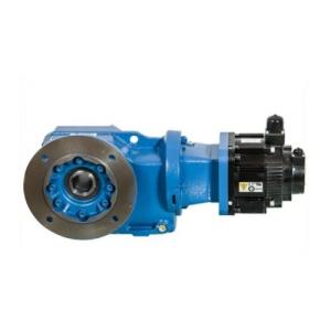 Customizable KF57 Flange Mounted Helical Bevel Gear Reducer with Precision