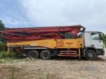 Used Concrete Boom Pump Mercedes Benz Machine Equipment 2013 Sy 49m Construction