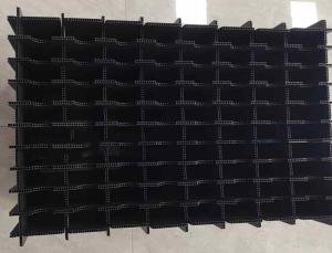 China Corrugated Multi Compartment Plastic Storage Boxes Anti Static Compartment Box Plastic factory