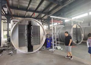 China Bitzer Refrigeration Industrial Food Vegetable Freeze Dryer 100kg/Batch factory