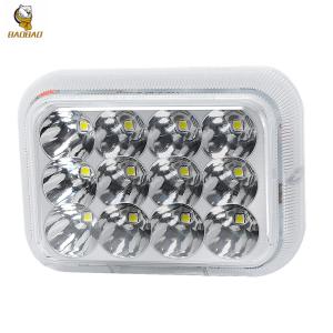 China 12 Beam 18W Mutiple Flash High Bright Motorcycle Work Light LED Spotlight factory