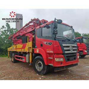 China 2021 SANY Used Concrete Pump Truck for Sale 39 Meters Used Machinery factory