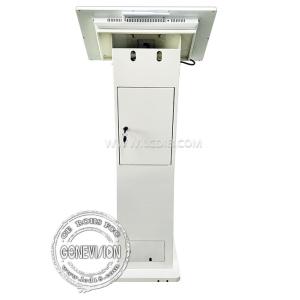 21.5inch K Design Standing Installation Self Service Kiosk With 1920*1080