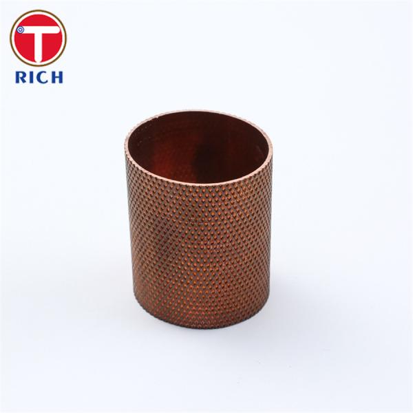 External Thread Brass Copper Tube For Air Conditioning Refrigeration Heat