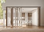 Home Soundproof Folding Glass Windows Electric Opening Customized