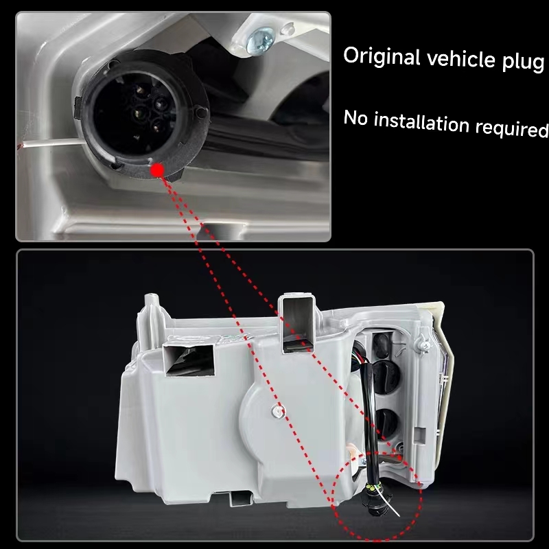Customize Your HOWO 380 Truck's Lighting with LED Dual Lens Headlight Assembly