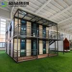 Corrugated Color Steel Sheet Modular Expandable Homes Anti Earthquake Windproof