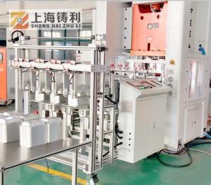 China 800kN Aluminum Container Making Machine 50HZ Foil Container Machine factory