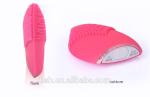 Waterproof Rechargeable Facial Cleansing Brush , Silicone Face Cleansing Brush