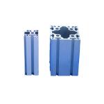 Customized Industrial Aluminum Profile Powder Coating Finish Aluminum Extrusion