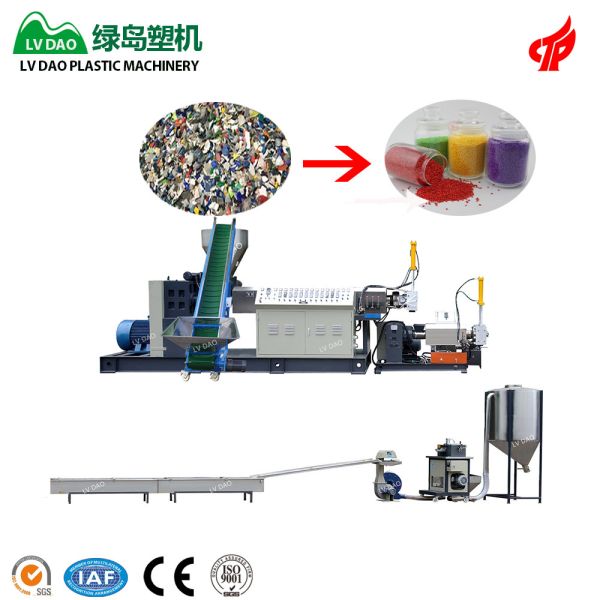 Industrial Polypropylene Recycling Machine Customizable High Efficiency