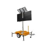 P16 Mobile Advertising Signs Vehicle Trailer Mounted LED Display