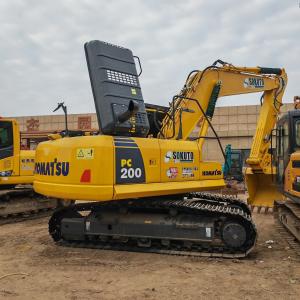China NEW 90% Japan excavator komatsu pc200 excavator used komatsu pc200 japan original factory