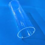 Transparent Heat Resistant Silica Quartz Glass Tube Large Diameter Morse 6.5