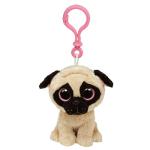 Husky Dog Stuffed Animal Plush Toy Keychain , Grey / White / Rice white