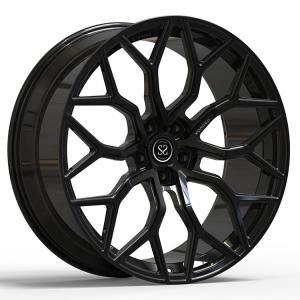 China 22x10/20/5x112/66.5/ Gloss Black Custom Rims For Audi Q7 factory