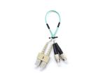 Duplex 0M3 LC-FC Fiber Optic Patch Cord Optical Cable LSZH FTTH Patch Cord