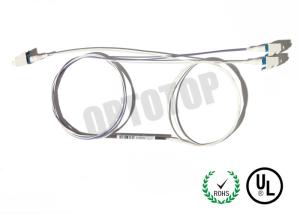 China Durable LC UPC Polarization Maintaining Fiber Coupler 0.9mm 1m For CATV System factory