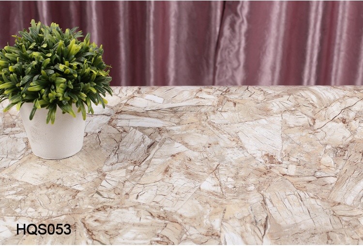 Anti-Static Interior Home 3D Self Adhesive Marble/Brick Wallpaper for Furniture/Bathroom/Kitchen