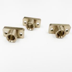 Brass CNC Precision Machined Components Copper Nut Copper Column Customized