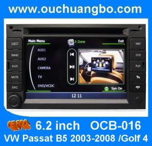 China Ouchuangbo audio car cd dvd player for VW Passat B5 2003-2007 with auto stereo hot selling OCB-016 factory