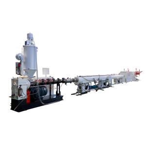 China High Speed HDPE Pipe Extrusion Line 16mm - 63mm PE Pipe Making Machine factory