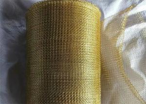 China Corrosion Resistant Copper Wire Mesh Roll Shielding Wire Mesh 4 inch factory