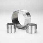 SS316 Male Barrel Nipple NPT BSPP BSPT G Threaded 1/4''-4.0'' Casting For