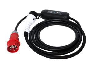 China 3 Phase Themo Plastic Smart EV Charger 22kw Portable Mode 2 factory