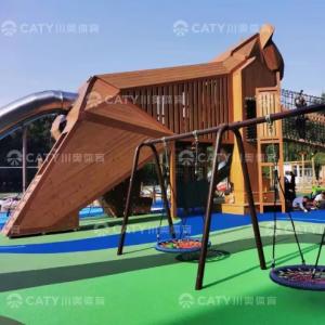 China SGS Certificate Wet Pour Playground Rubber Floor EPDM Rubber Playground Surface EPDM Color Granules factory
