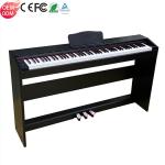 The hot sale digital piano china manufacturer black and white wooden shell 88